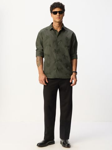 Buy Printed Shirt: Nature Men Relaxed Shirts Online C76