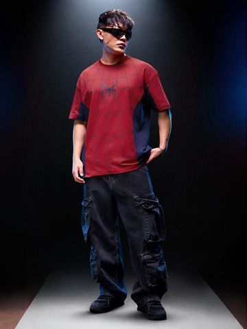 Spider-Man: Scarlet Spider Men Oversized T-Shirts JB65