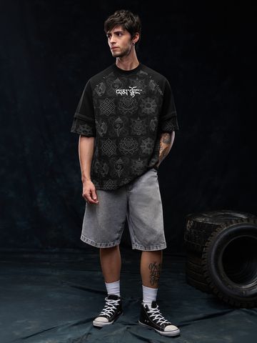 Buy Tibetan Tales: Good Luck Men Oversized T-Shirts Online OS23