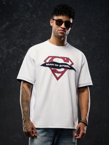 Buy Superman: Clark's Secret Men Oversized T-Shirts Online OS23