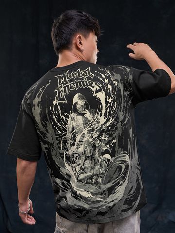 Buy Mortal Kombat: Enemies Men Oversized T-Shirts Online OS23