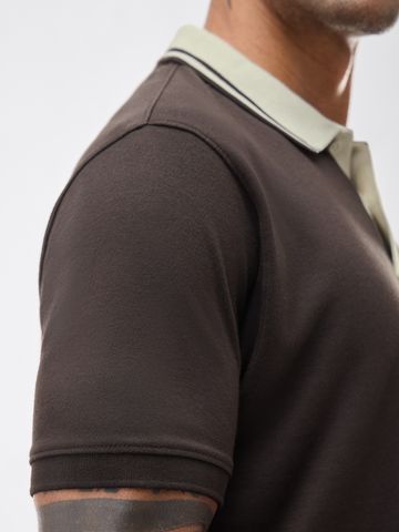 Buy TSS Originals: Mocha Brown Men Polo Online P09