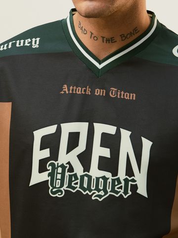 Buy Attack On Titan: Eren Yeager Oversized Jersey Online OS23