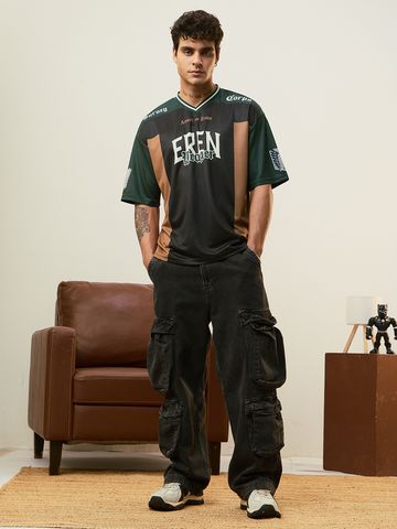 Buy Attack On Titan: Eren Yeager Oversized Jersey Online OS23