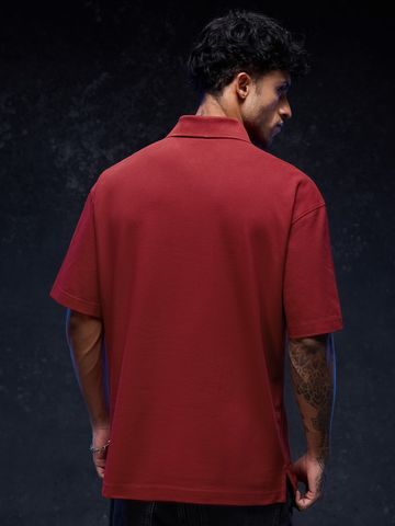 Buy spider-Man: Webbed Wonder Men Oversized Polo Online OS23