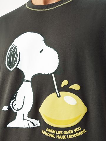 Buy Peanuts: Lemons Men Oversized T-Shirts Online OS23