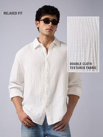 Buy Relaxed-Fit Shirt: Frost Men Relaxed shirts Online C76