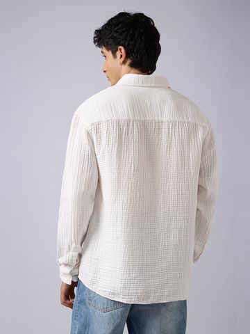 Buy Relaxed-Fit Shirt: Frost Men Relaxed shirts Online C76
