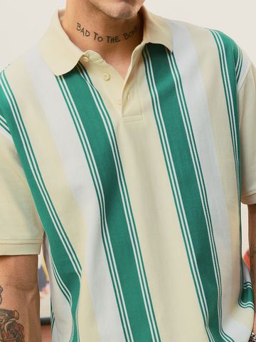 Buy Oversized Polo: Mint Men Oversized Polo Online P09