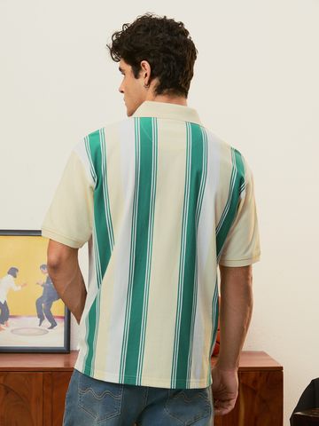 Buy Oversized Polo: Mint Men Oversized Polo Online P09