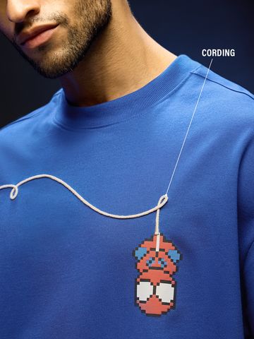 Buy Spider-Man: Hero Chibi Men Boxy Fit T-Shirts Online OS23