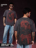 Buy Spider-Man: Red Web Men Oversized T-Shirt Online OS23