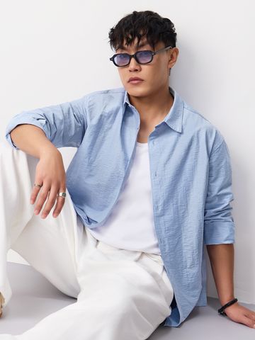 Buy Relaxed-Fit Shirt: Atlantic Men Online C76