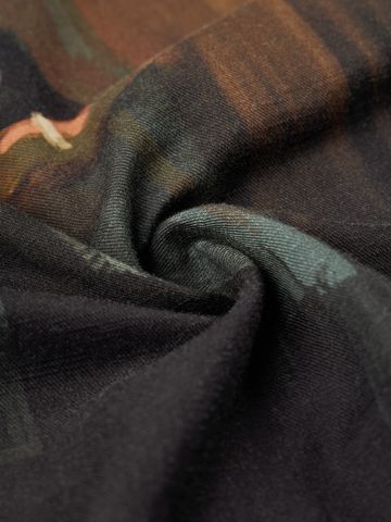 Buy Satin Shirt: Noir Men Oversized Shirts Online C76