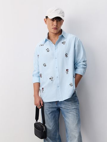 Buy Peanuts: Adventure Men Relaxed Shirts Online C76