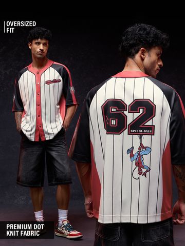 Buy Spiderman: Baseball 62 Men Baseball Shirts Online C76