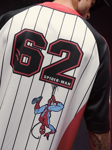 Buy Spiderman: Baseball 62 Men Baseball Shirts Online C76