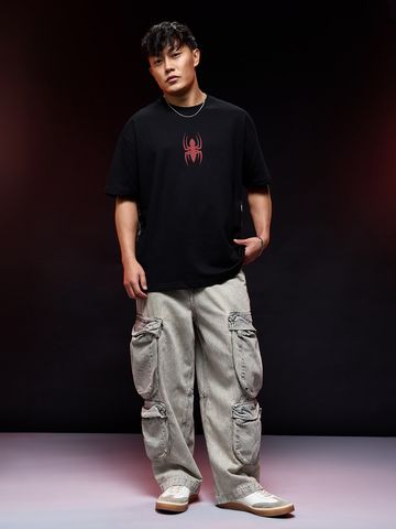 Buy Spider-Man: Be Friendly Men Oversized T-Shirts Online OS23