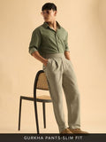 Buy Gurkha Pants: Khaki Men Super Pant Online F56