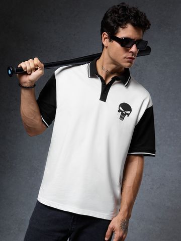 Buy Punisher Logo Oversized Polo Online P09