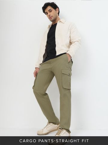 Buy TSS Originals: Sandstone Men Cargo Pants Online F56