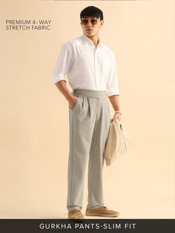 Buy Gurkha Pants: Camel Men Super Pant Online F56