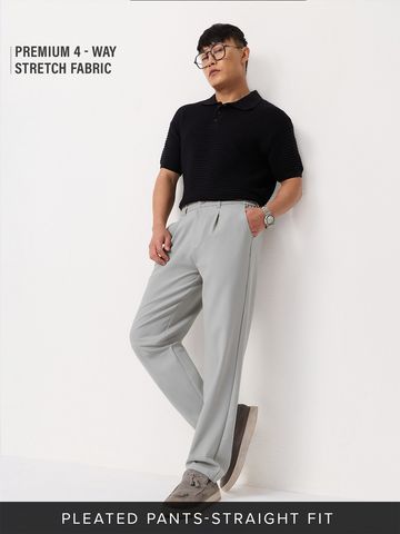 Buy All-Day Pants: Jade Men Super Flex Pants Online F56