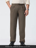 Buy Pleated Pants: Cocoa Bean Men Pants Online F56
