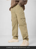 Buy Solids: Moss Green Men Cargo Pants F56