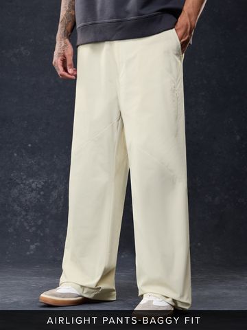 Buy Baggy-Fit Pants: Misty Grey Men Cargo Pants Online F56