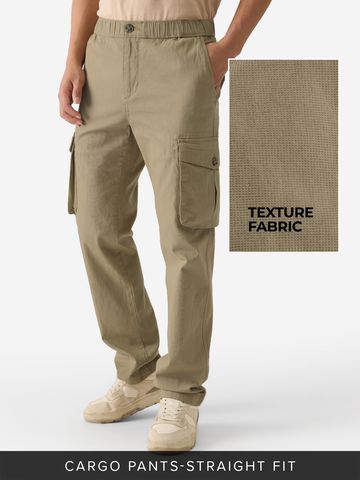 Buy TSS Originals: Lined Beige Men Cargo Pants Online F56