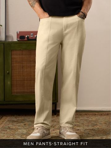 Buy Japan Pants: Latte Men Chino Pants Online F56