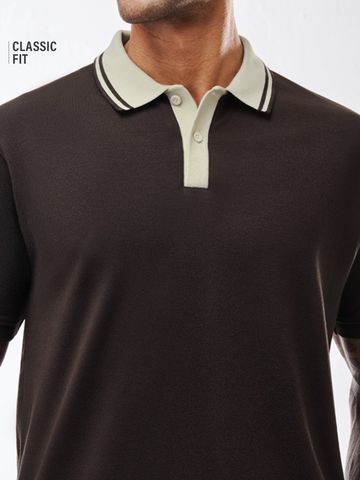 Buy TSS Originals: Mocha Brown Men Polo Online P09