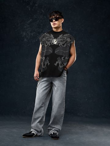 Buy Mortal Kombat: Fatality Men Oversized T-Shirts Online OS23