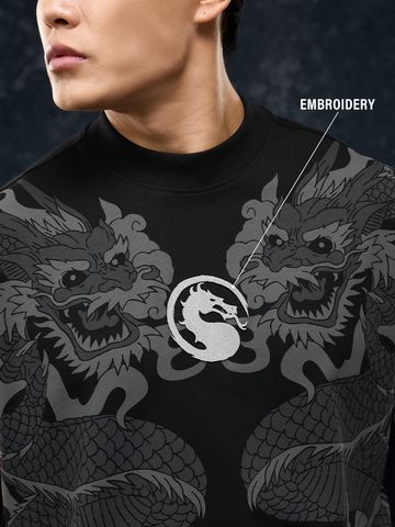 Buy Mortal Kombat: Fatality Men Oversized T-Shirts Online OS23
