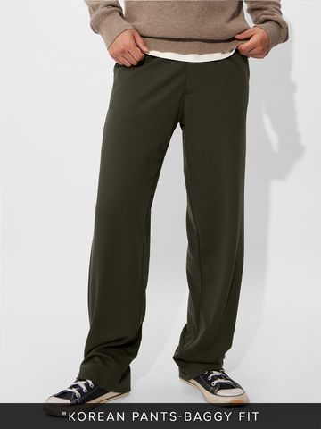 Buy Solids Olive Green Men Pants Online at The Souled Store. F56