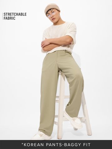 Buy Solids Light Sage Green Men Pants Online at The Souled Store. F56