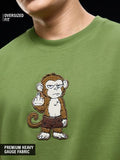Buy TSS Originals: Monkey Men Oversized T-Shirts Online OS23