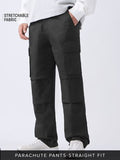 Buy Parachute Pants: Noir For Men Nline F56