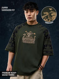 Buy Oversized T-Shirt: Knarrs Men Super Oversized T-Shirt Online OS23