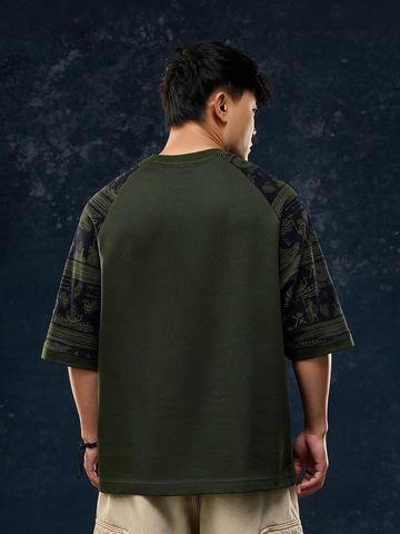 Buy Oversized T-Shirt: Knarrs Men Super Oversized T-Shirt Online OS23