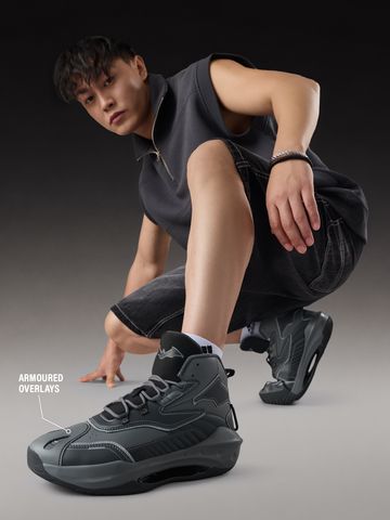 Batman: Rising Men High Top Sneakers JB65