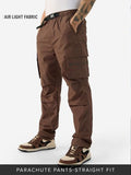 Buy Solids: Mocha Brown Men Parachute Pants Online F56