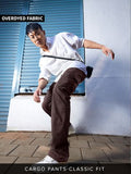 Buy Solids: Brown Men Cargo Pants Online F56