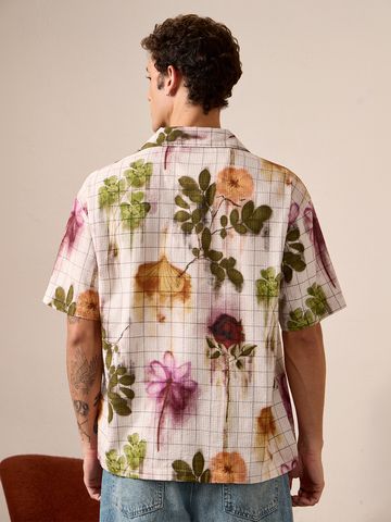 Buy Oversized Shirt: Floral Men Oversized Shirts Online C76