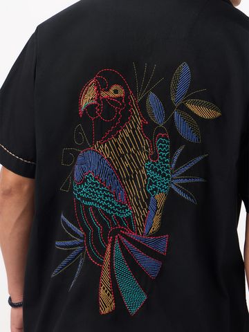Buy Desi Drop: Akash Pakhi Men Holiday Shirts Online C76