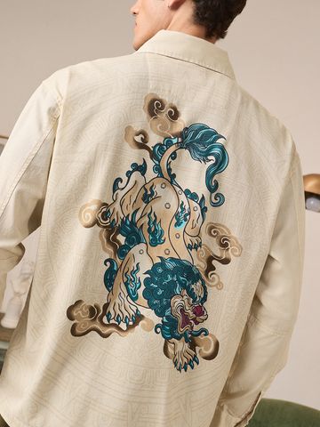 Buy Tibetan Tales: Zigsa Men Shackets Online C76