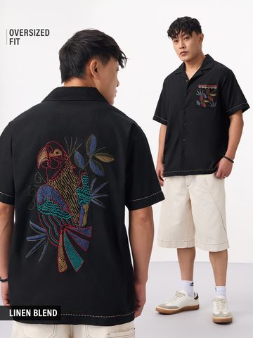 Buy Desi Drop: Akash Pakhi Men Holiday Shirts Online C76