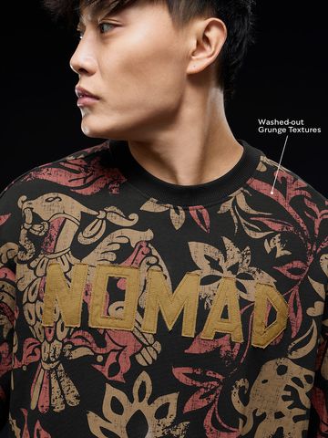 Buy Nomad: Elephant T-Shirt Super Oversized T-shirts Online OS23