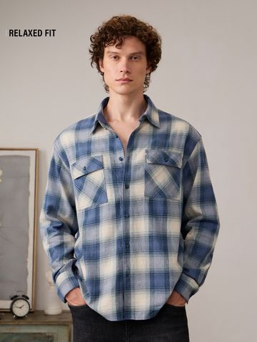 Buy Plaid Shirt: Skyfall Men Utility Shirt Online C76